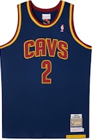 Mitchell Ness Mitchell & Ness NBA Cavaliers Kyrie Irving #2 11-12 Retro Jersey Navy Unisex. AJY44482-CCA11KIRASBL Mitchell Ness Mitchell & Ness NBA Cavaliers Kyrie Irving #2 11-12 Retro Jersey Navy Unisex. AJY44482-CCA11KIRASBL