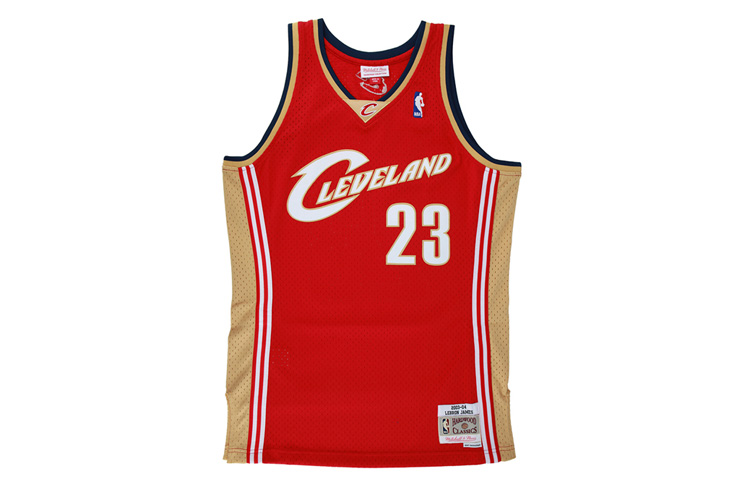 Mitchell Ness Mitchell & Ness NBA Cavaliers LeBron James 23 Red Away Jersey Fan Edition 353J-327-FGYLBJ 圖 2