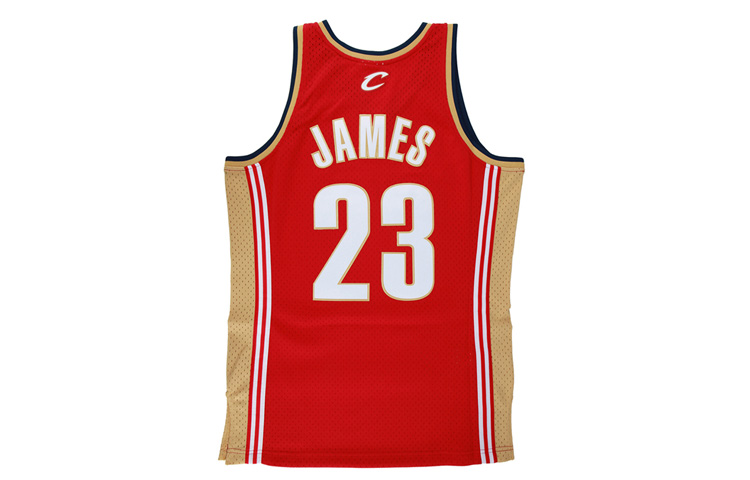 Mitchell Ness Mitchell & Ness NBA Cavaliers LeBron James 23 Red Away Jersey Fan Edition 353J-327-FGYLBJ 圖 3