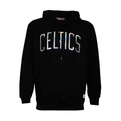 Mitchell Ness Mitchell & Ness NBA Celtics Retro Basketball Hoodie Black - FPHDBW18063-BCEBLCK