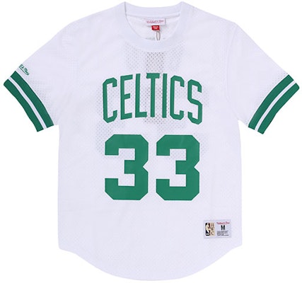 Mitchell & Ness NBA Celtics SS22 Retro Mesh Striped Tee Unisex Putih NNMPSC19040-BCEWHIT86LBI Buy Mitchell & Ness NBA Celtics SS22 Retro Mesh Striped Tee Unisex Putih NNMPSC19040-BCEWHIT86LBI