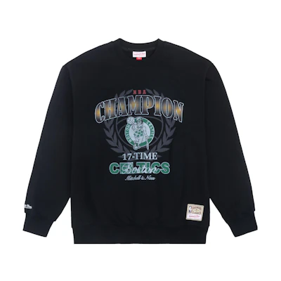 Mitchell Ness Mitchell & Ness NBA Champions Hoodie Lakers Winter Oversized Unisex Grey Sweater MNJYFWHD23095003