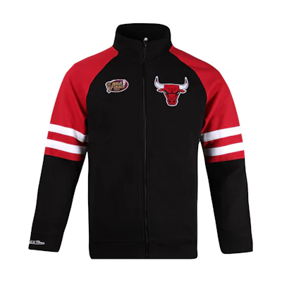 Mitchell Ness Mitchell & Ness NBA Chicago Bulls Crewneck Sweatshirt Unisex Light Gray MNJYFWF22003-GRAY