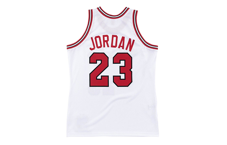 Mitchell Ness Mitchell & Ness NBA Chicago Bulls Michael Jordan #23 84-85 Retro Jersey White AJY4CP18187-CBUWHIT84MJO 圖 3