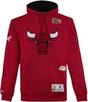 Mitchell Ness Mitchell & Ness NBA Chicago Bulls Red Hoodie with Kangaroo Pocket-Unisex FPHD4849-CBUYYPPPSCAR Mitchell Ness Mitchell & Ness NBA Chicago Bulls Red Hoodie with Kangaroo Pocket-Unisex FPHD4849-CBUYYPPPSCAR