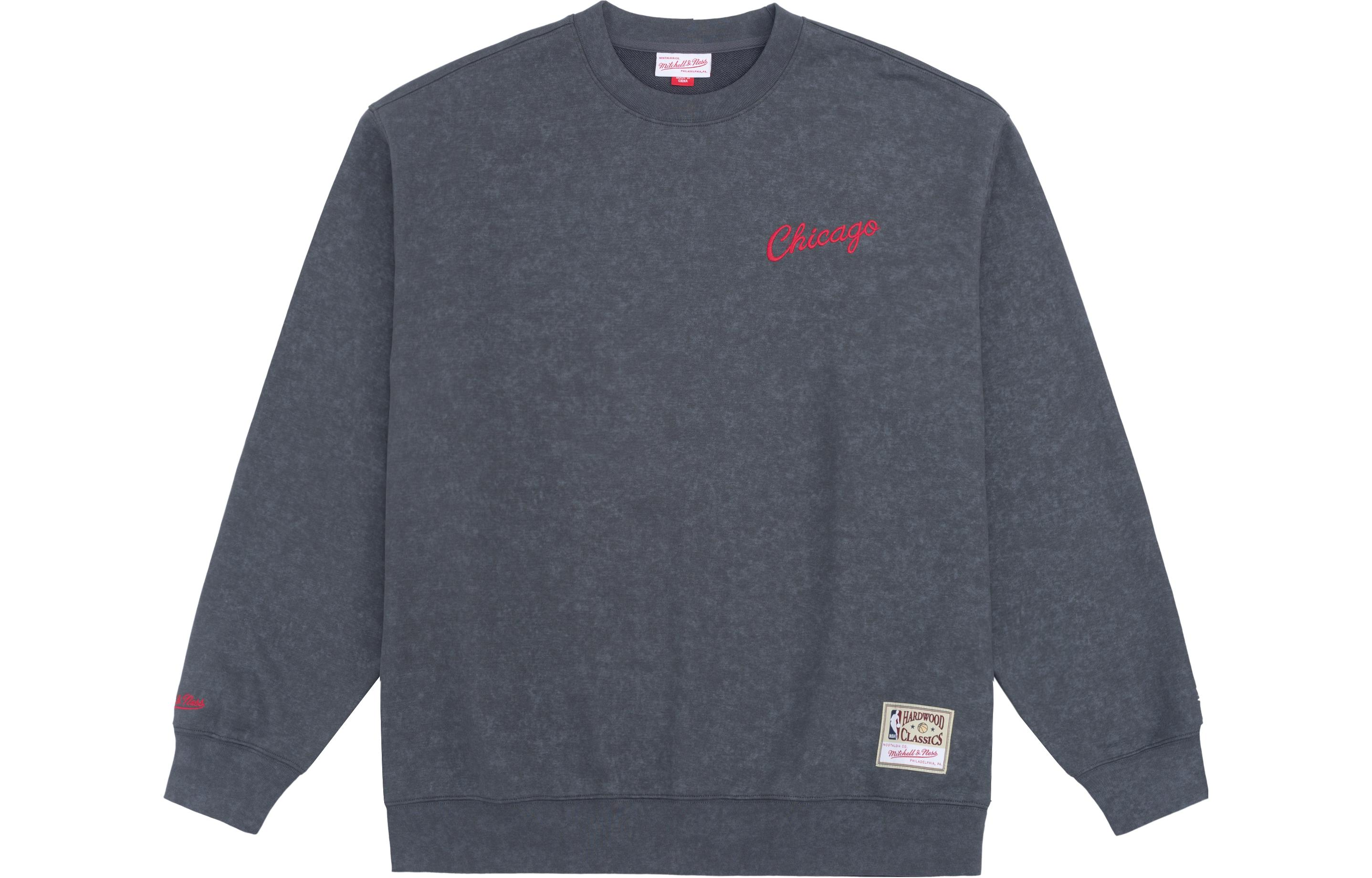 Mitchell Ness Mitchell & Ness NBA Dallas Mavericks Logo Crewneck Sweatshirt Green Unisex MNJYFWHD23092006