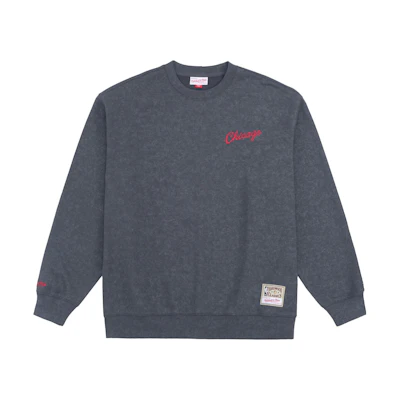 Mitchell Ness Mitchell & Ness NBA Dallas Mavericks Logo Crewneck Sweatshirt Green Unisex MNJYFWHD23092006