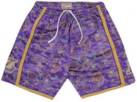Order Mitchell & Ness NBA CNY Los Angeles Lakers Vintage Cloud Print Shorts Ungu. SMSHDL19104-LALPURP09