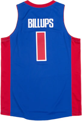 米切尔内斯 NBA 底特律活塞队 昌西·比卢普斯 #1 复古球衣 男女款 AJY46499-DPI03CBIROYA Lookbook 米切尔内斯 NBA 底特律活塞队 昌西·比卢普斯 #1 复古球衣 男女款 AJY46499-DPI03CBIROYA
