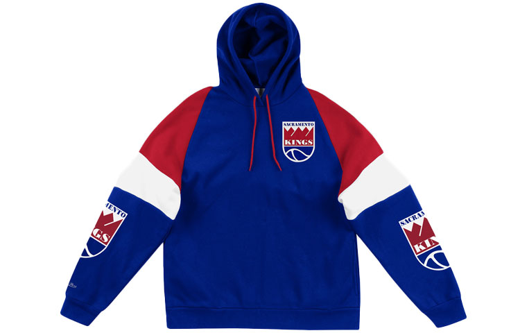 Mitchell Ness Mitchell & Ness NBA Kings Patchwork Hoodie Unisex Purple - Fall/Winter Edition FPHDDF18024-SKIPURP