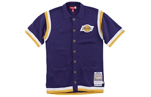 Mitchell Ness Mitchell & Ness NBA Lakers Kobe Bryant 19-20 Retro Cardigan Jacket Purple NNSSEY18122-LALPURP96KBR Mitchell Ness Mitchell & Ness NBA Lakers Kobe Bryant 19-20 Retro Cardigan Jacket Purple NNSSEY18122-LALPURP96KBR