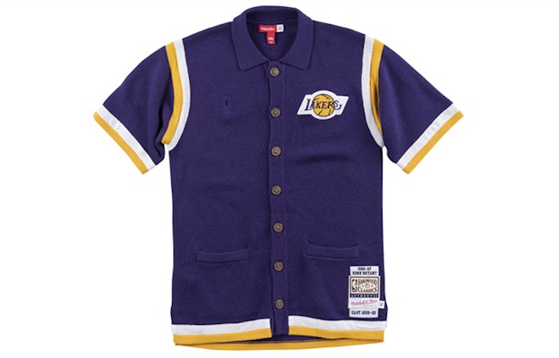 Mitchell Ness Mitchell & Ness NBA Lakers Kobe Bryant 19-20 Retro Cardigan Jacket Purple NNSSEY18122-LALPURP96KBR Buy Mitchell Ness Mitchell & Ness NBA Lakers Kobe Bryant 19-20 Retro Cardigan Jacket Purple NNSSEY18122-LALPURP96KBR