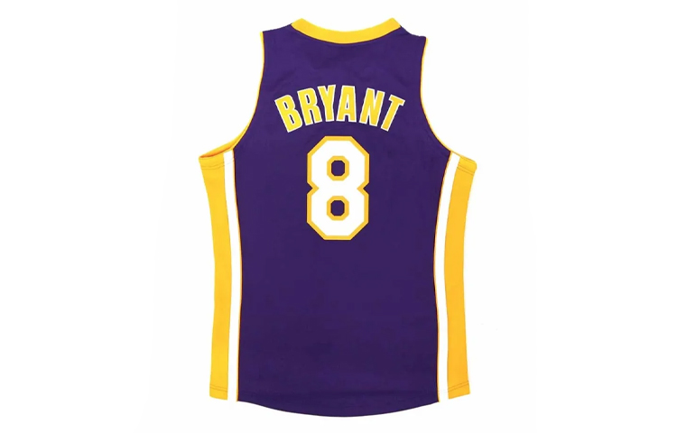 Lookbook Mitchell & Ness NBA 湖人隊 Kobe Bryant #8 99-00 復古球衣 紫色 (男款) AJY4CP18185-LALPURP99KBR