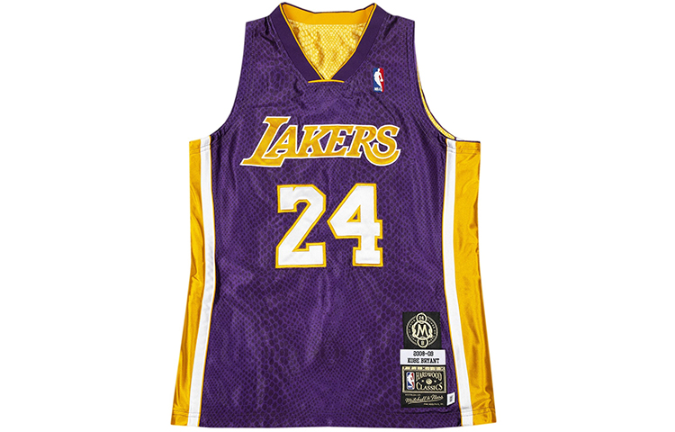 Mitchell Ness Mitchell & Ness NBA Los Angeles Lakers Kobe Reversible Retro Basketball Jersey Gold/Purple. NNBJGS20051-LALGOLDKBR