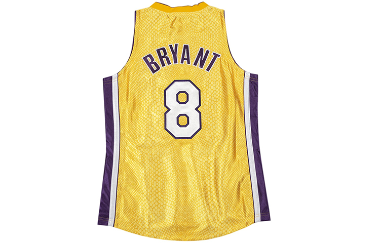 Purchase Mitchell Ness NBA Los Angeles Lakers Kobe Jersey Reversible Retro Emas/Ungu. NNBJGS20051-LALGOLDKBR