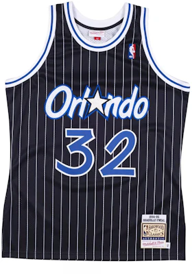 Mitchell & Ness NBA Orlando Magic Shaquille O''Neal 32 Retro Jersey Navy. AJY4GS18097-OMABLCK94SON Buy Mitchell & Ness NBA Orlando Magic Shaquille O''Neal 32 Retro Jersey Navy. AJY4GS18097-OMABLCK94SON