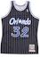 Buy Mitchell & Ness NBA Orlando Magic Shaquille O''Neal 32 Retro Jersey Navy. AJY4GS18097-OMABLCK94SON
