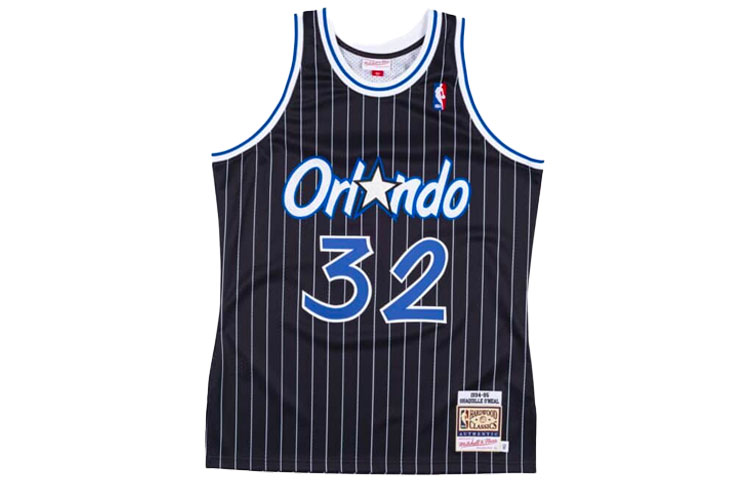 Order Mitchell & Ness NBA Orlando Magic Shaquille O''Neal 32 Retro Jersey Navy. AJY4GS18097-OMABLCK94SON
