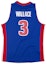 Lookbook Mitchell Ness NBA 活塞隊 Ben Wallace 03-04 復古球衣 藍色 男女款. SMJYAC19108-DPIROYA03BWA