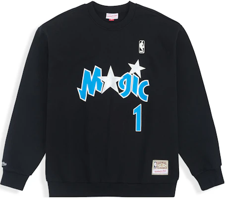 Mitchell Ness NBA 魔术队 Tracy McGrady #1 黑色卫衣 MNJYFWHD23091001 Buy Mitchell Ness NBA 魔术队 Tracy McGrady #1 黑色卫衣 MNJYFWHD23091001