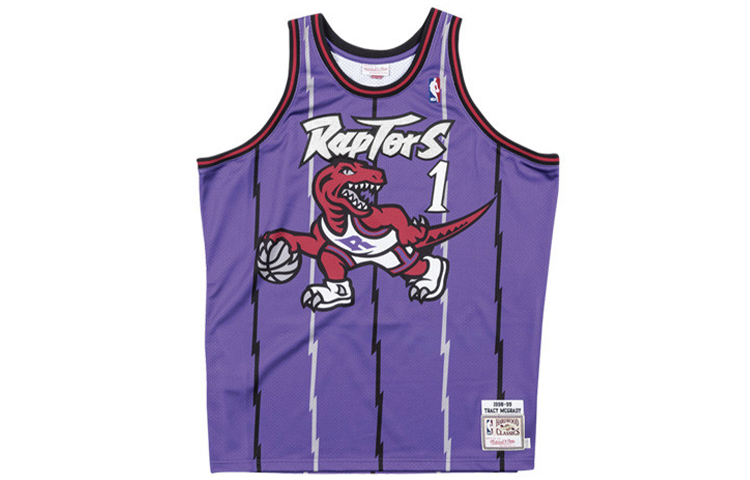 Mitchell Ness Mitchell & Ness NBA Raptors 1998-99 Vince Carter T-Mac Retro Jersey Purple AJY4GS18108-TRAPURP98TMC 圖 2