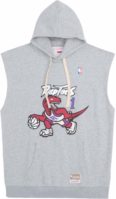 Mitchell & Ness NBA Raptors McGrady #1 Sudadera Sin Mangas Gris Unisex Streetwear MNJYFWHD23098003 Buy Mitchell & Ness NBA Raptors McGrady #1 Sudadera Sin Mangas Gris Unisex Streetwear MNJYFWHD23098003