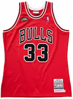 Mitchell Ness Mitchell & Ness NBA Retro Basketball Jersey Chicago Bulls Pippen #33 Red 97-98. AJY4GS18079-CBUSCAR97SPI Mitchell Ness Mitchell & Ness NBA Retro Basketball Jersey Chicago Bulls Pippen #33 Red 97-98. AJY4GS18079-CBUSCAR97SPI