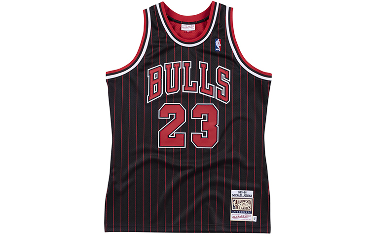 Order ミッチェル＆ネス NBA レトロ刺繍ジャージ ブルズ MJ #23 ブラック 1995/96 AJY4LG19002-CBUBLCK95MJO