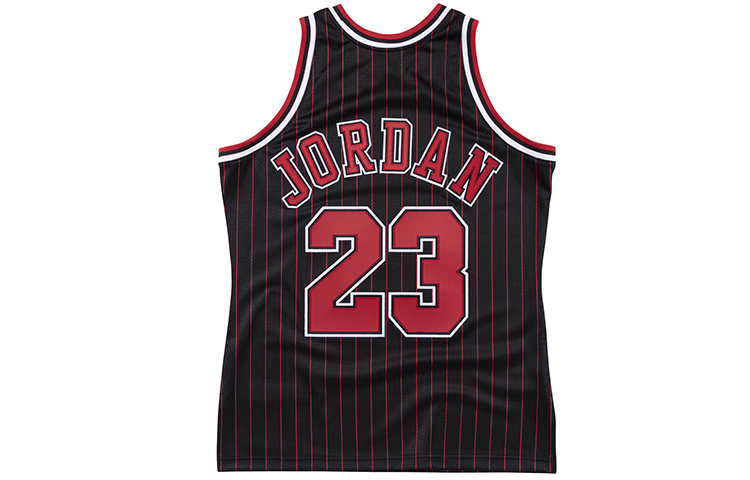 Lookbook ミッチェル＆ネス NBA レトロ刺繍ジャージ ブルズ MJ #23 ブラック 1995/96 AJY4LG19002-CBUBLCK95MJO