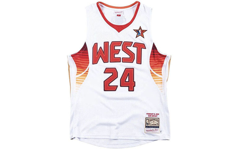 Order 미첼앤네스 NBA 레트로 저지 2009 올스타 웨스트 코비 유니섹스 농구 탱크 AJY4EL18004-ASWWHIT09KBR