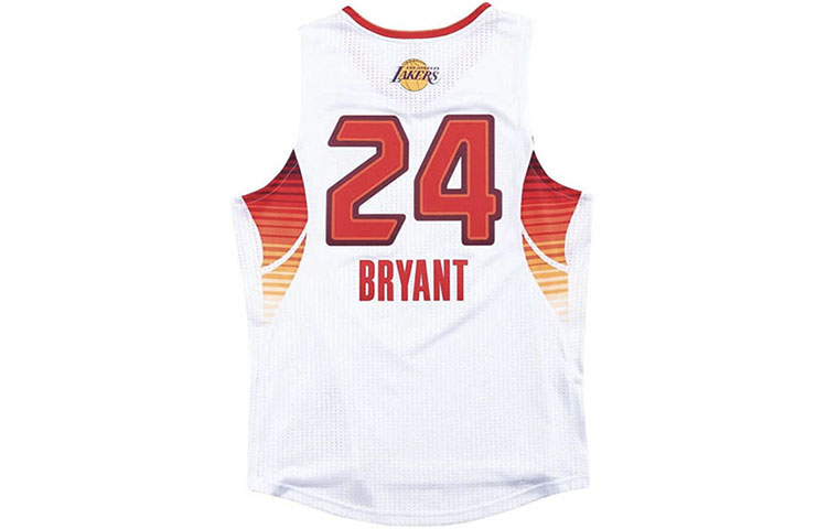 Lookbook 미첼앤네스 NBA 레트로 저지 2009 올스타 웨스트 코비 유니섹스 농구 탱크 AJY4EL18004-ASWWHIT09KBR