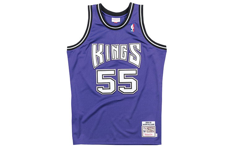 Buy Mitchell & Ness NBA复古球衣 国王队98-99赛季Williams蓝色男女款 BA64UY-SKI-L-CAV