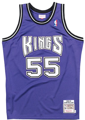 Mitchell & Ness NBA复古球衣 国王队98-99赛季Williams蓝色男女款 BA64UY-SKI-L-CAV Order Mitchell & Ness NBA复古球衣 国王队98-99赛季Williams蓝色男女款 BA64UY-SKI-L-CAV