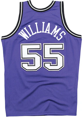 Mitchell & Ness NBA复古球衣 国王队98-99赛季Williams蓝色男女款 BA64UY-SKI-L-CAV Lookbook Mitchell & Ness NBA复古球衣 国王队98-99赛季Williams蓝色男女款 BA64UY-SKI-L-CAV
