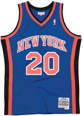 Mitchell & Ness NBA Retro Knicks Allen Houston 20 Jersey Biru. SMJYLG19073-NYKROYA98AHO Order Mitchell & Ness NBA Retro Knicks Allen Houston 20 Jersey Biru. SMJYLG19073-NYKROYA98AHO