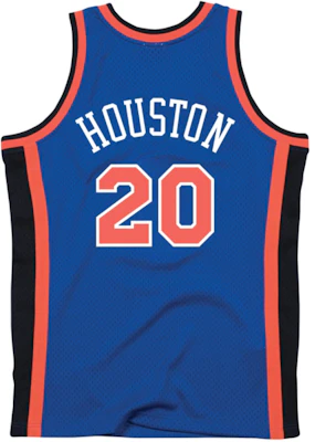 Mitchell & Ness NBA Retro Knicks Allen Houston 20 Jersey Biru. SMJYLG19073-NYKROYA98AHO Lookbook Mitchell & Ness NBA Retro Knicks Allen Houston 20 Jersey Biru. SMJYLG19073-NYKROYA98AHO