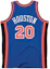 Lookbook Mitchell & Ness NBA Retro Knicks Allen Houston 20 Jersey Biru. SMJYLG19073-NYKROYA98AHO