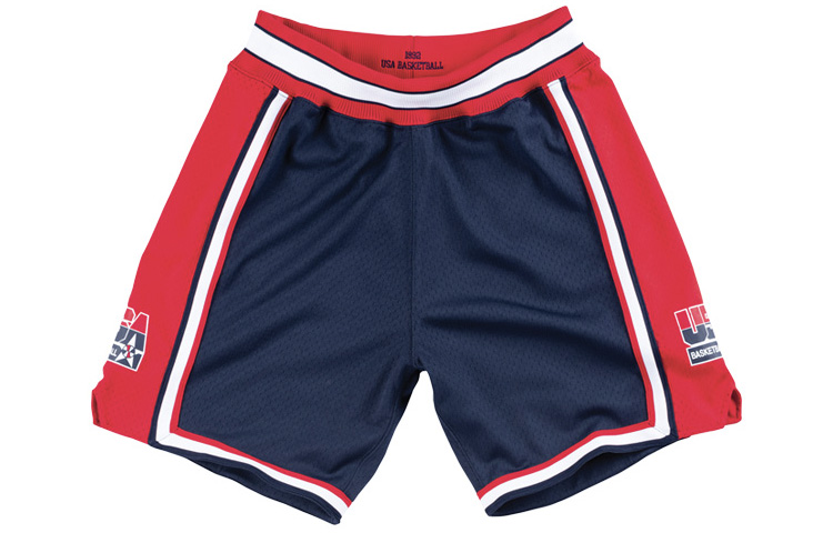 Mitchell Ness Mitchell & Ness NBA Retro Shorts Dream Team Navy 92 Season Basketball Shorts ASHRCP18002-USANAVY92