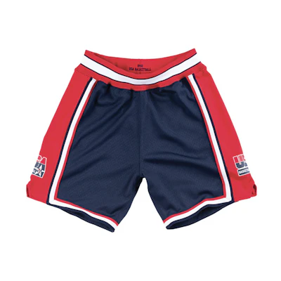 Mitchell Ness Mitchell & Ness NBA Retro Shorts Dream Team Navy 92 Season Basketball Shorts ASHRCP18002-USANAVY92