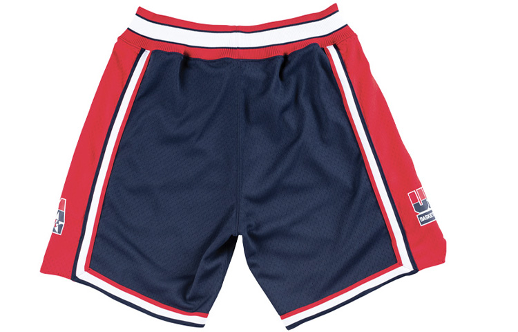 Lookbook ミッチェル＆ネス NBA レトロショーツ ドリームチーム ネイビー 92シーズンバスケショーツ ASHRCP18002-USANAVY92