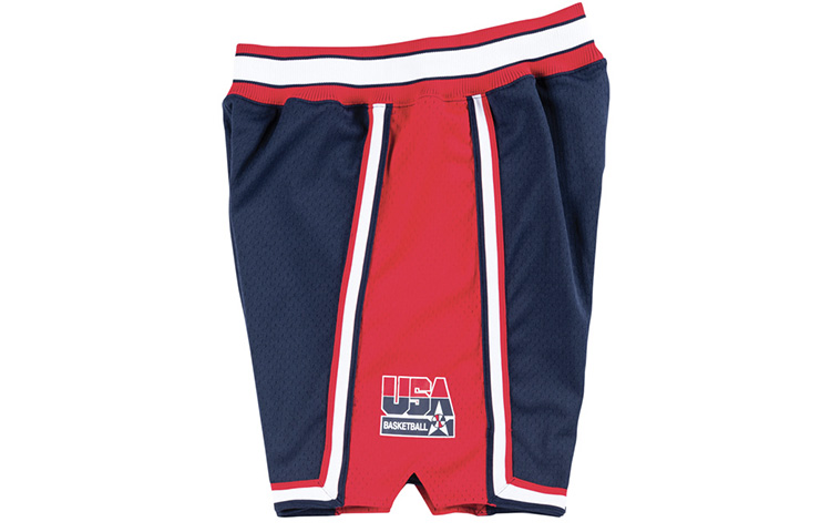 Shop ミッチェル＆ネス NBA レトロショーツ ドリームチーム ネイビー 92シーズンバスケショーツ ASHRCP18002-USANAVY92