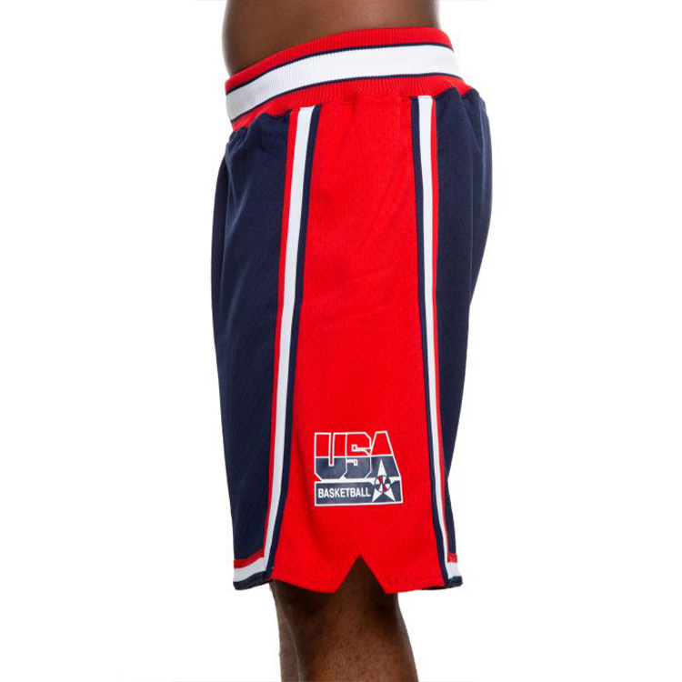 Cheap ミッチェル＆ネス NBA レトロショーツ ドリームチーム ネイビー 92シーズンバスケショーツ ASHRCP18002-USANAVY92