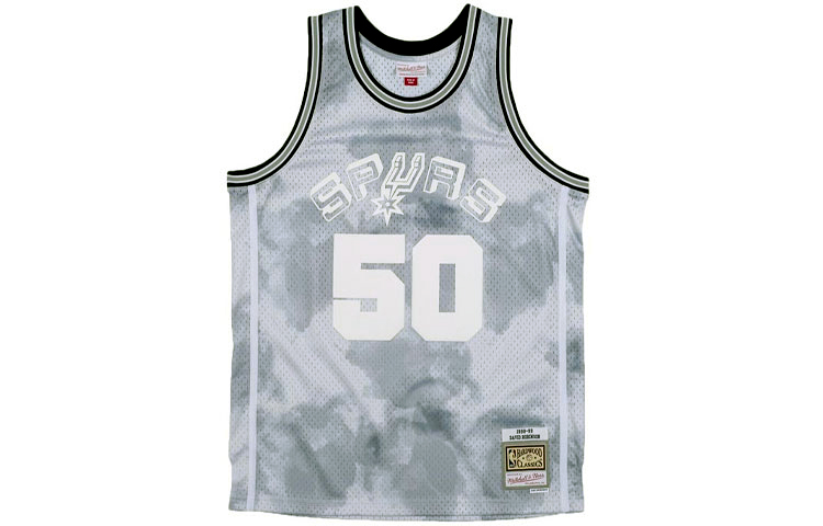 Mitchell Ness Mitchell & Ness NBA Spurs David Robinson #50 98-99 Retro Jersey Grey Unisex. SMJYBW19061-SASLTGY98DRB 圖 3