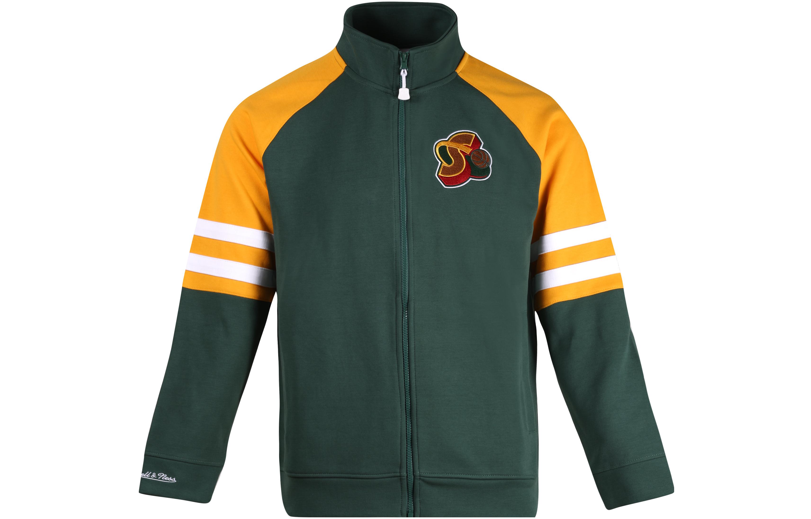 Mitchell Ness Mitchell & Ness NBA Timberwolves Retro Sweatshirt Black/Blue HDSSAJ19008-MTIBKBL