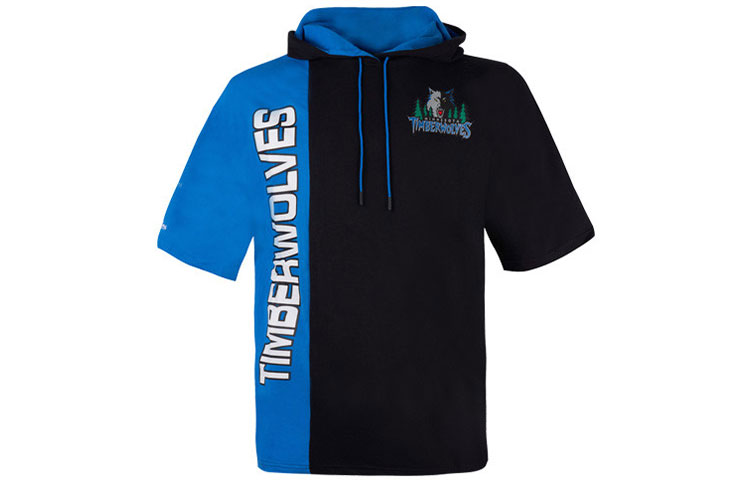 Mitchell Ness Mitchell & Ness NBA Toronto Raptors Colorblock Pullover Hoodie Jacket White/Purple QTZPAJ19032-TRARTPR