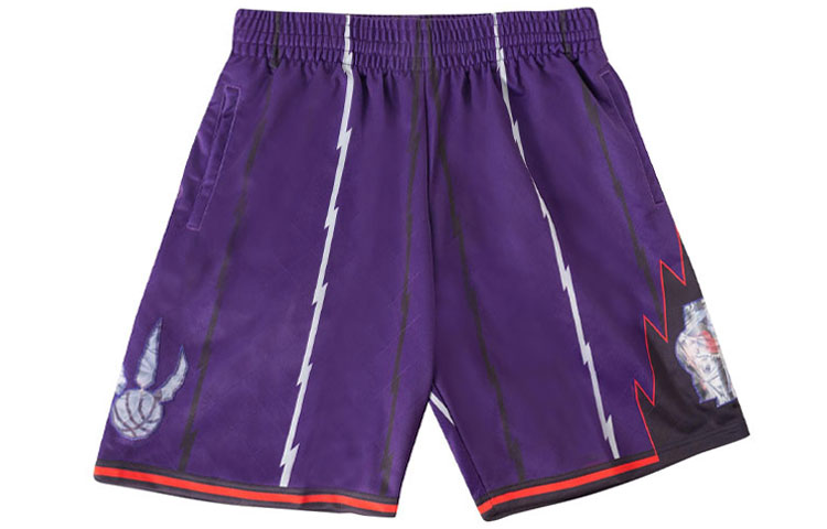 Lookbook ミッチェル＆ネス NBA トロントラプターズ 98 シーズン レトロ バスケットボールショーツ パープル SMSH1200-TRA98PPPPURP