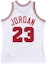 Lookbook Mitchell & Ness NBA 經典公牛隊 Jordan 23號球衣 91-92 賽季 白色 AJY4LG19006-CBUWHIT91MJO