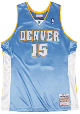米切尔和内斯 NBA 复古球衣 03-04 丹佛掘金队 卡梅隆·安东尼 #15 AJY4CP19128-DNULTBL03CAN Order 米切尔和内斯 NBA 复古球衣 03-04 丹佛掘金队 卡梅隆·安东尼 #15 AJY4CP19128-DNULTBL03CAN