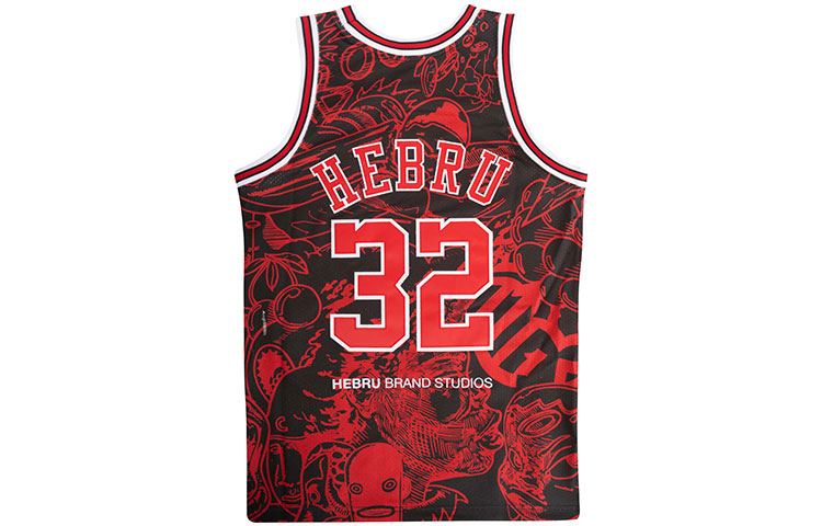 Mitchell Ness Mitchell & Ness NBA Hebru Brantley Bulls 95-96 Retro Basketball Jersey Red. AJY4LF19082-CBUBKRD 圖 3