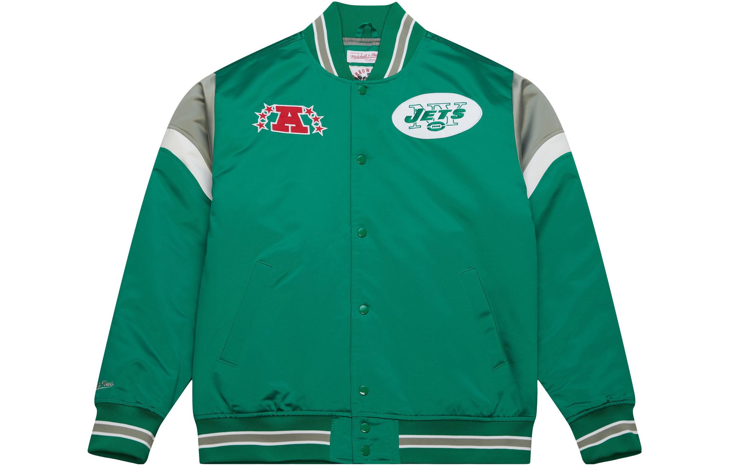 Mitchell Ness Mitchell & Ness New York Knicks Colorblock Basketball Jacket Blue Unisex FLZPMG18039-NYKROYA